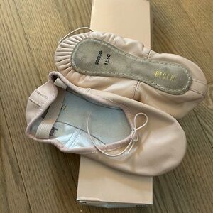 Bloch Toddler Light Pink Leather Ballet Flats